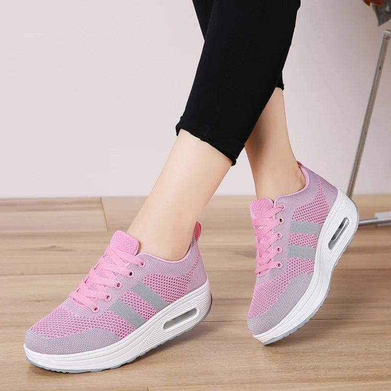 🔥Zapatos ortopédicos de punto con colchón de aire🏃♀️