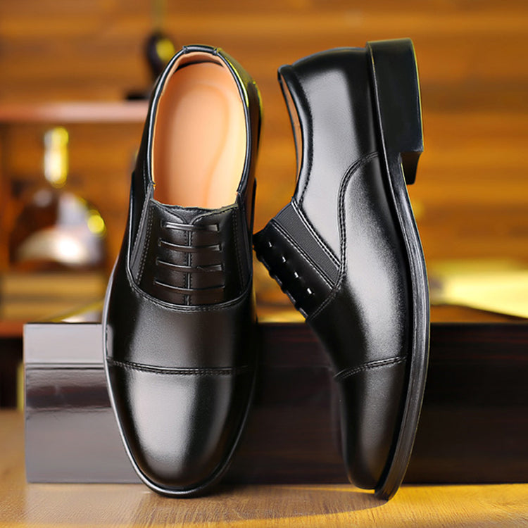 Zapatos de cuero formales de negocios para hombres