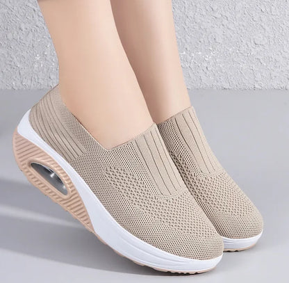 Zapatillas antideslizantes de aire para mujer