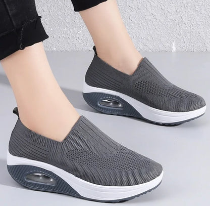 Zapatillas antideslizantes de aire para mujer