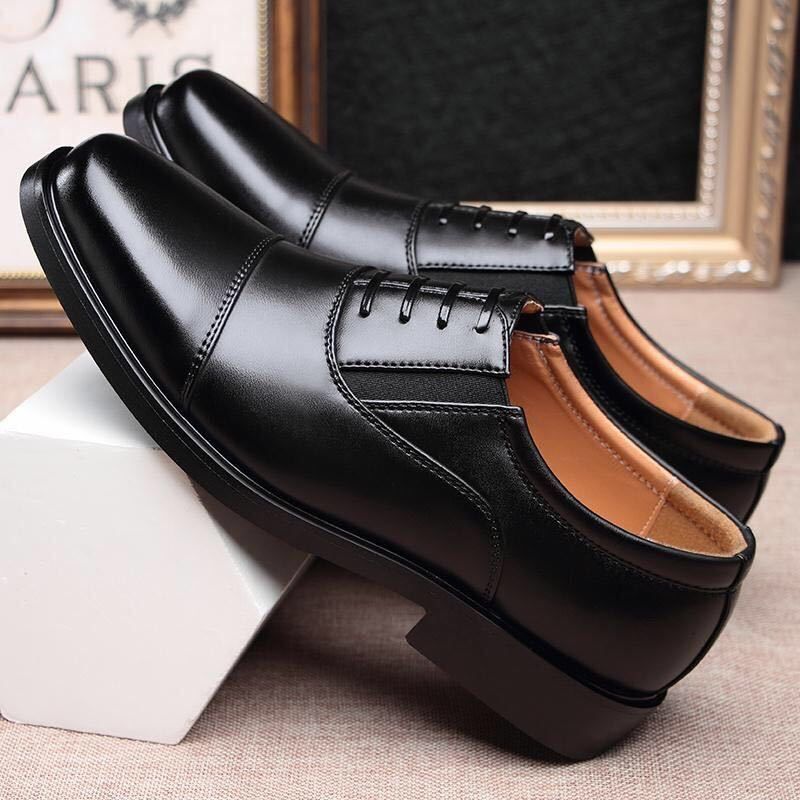 Zapatos de cuero formales de negocios para hombres