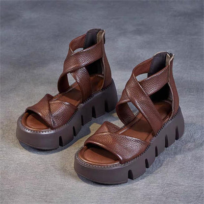 Sandalias mocasín vintage