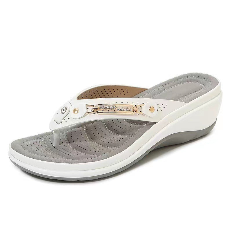 Soft sole support flip-flops
