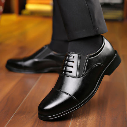 Zapatos de cuero formales de negocios para hombres