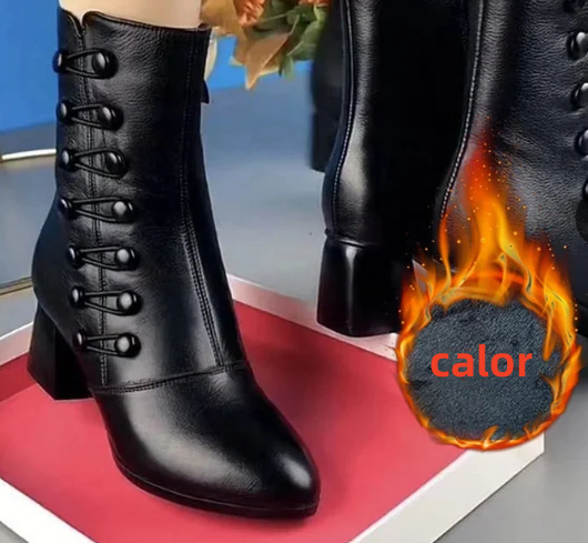 Botines de cuero